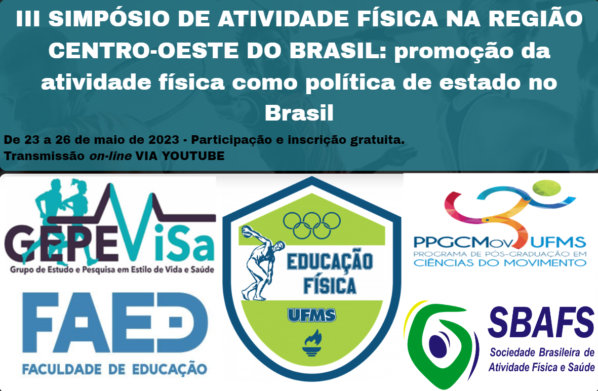 Banner III SIMPÓSIO DE ATIVIDADE FÍSICA NA REGIÃO CENTRO-OESTE DO BRASIL