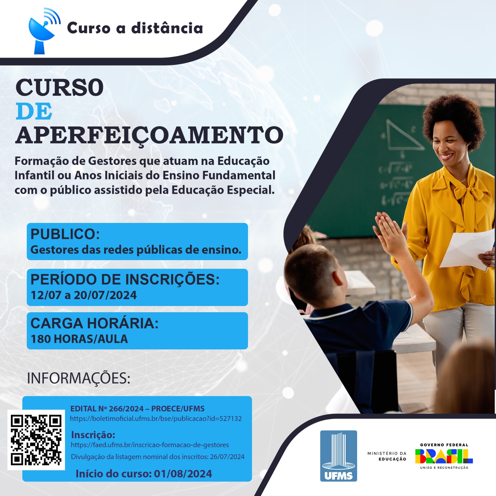 Curso de Aperfeiçoamento – Inscrições: 12 a 20/07/2024 - Faculdade de ...